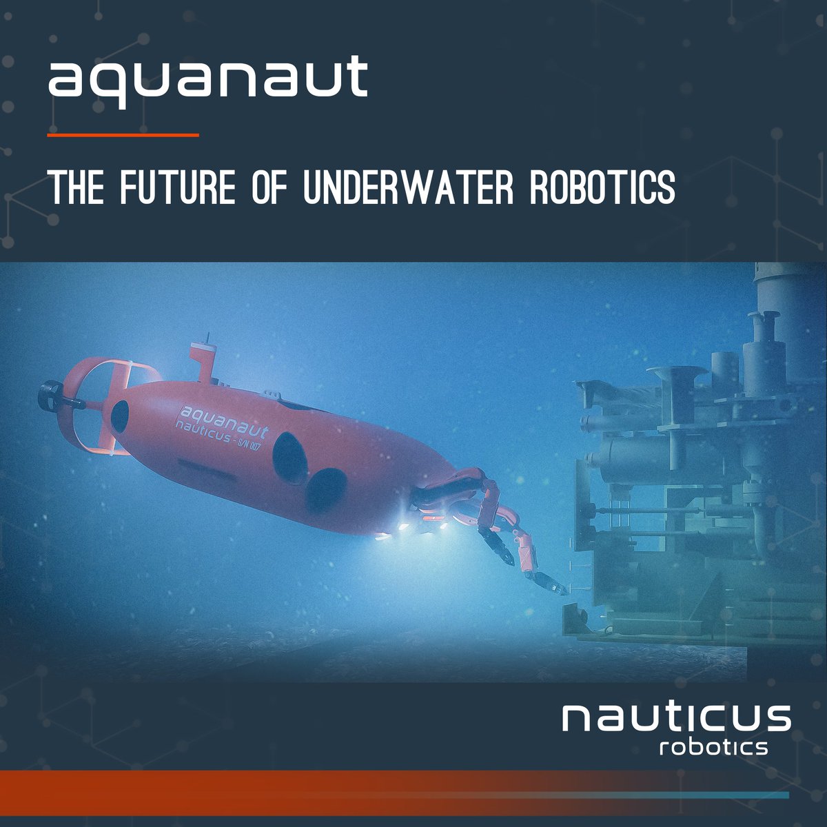 nautrobo's tweet photo. Imagine a robot that can maintain offshore renewable energy installations, repair undersea pipelines, manage aquaculture projects and scan the seabed— all without risking a single human life. That All-Electric robot is Aquanaut.
Learn more: https://t.co/bgEpPod2ZK
#KITT $KITT https://t.co/tSYHNBDLua