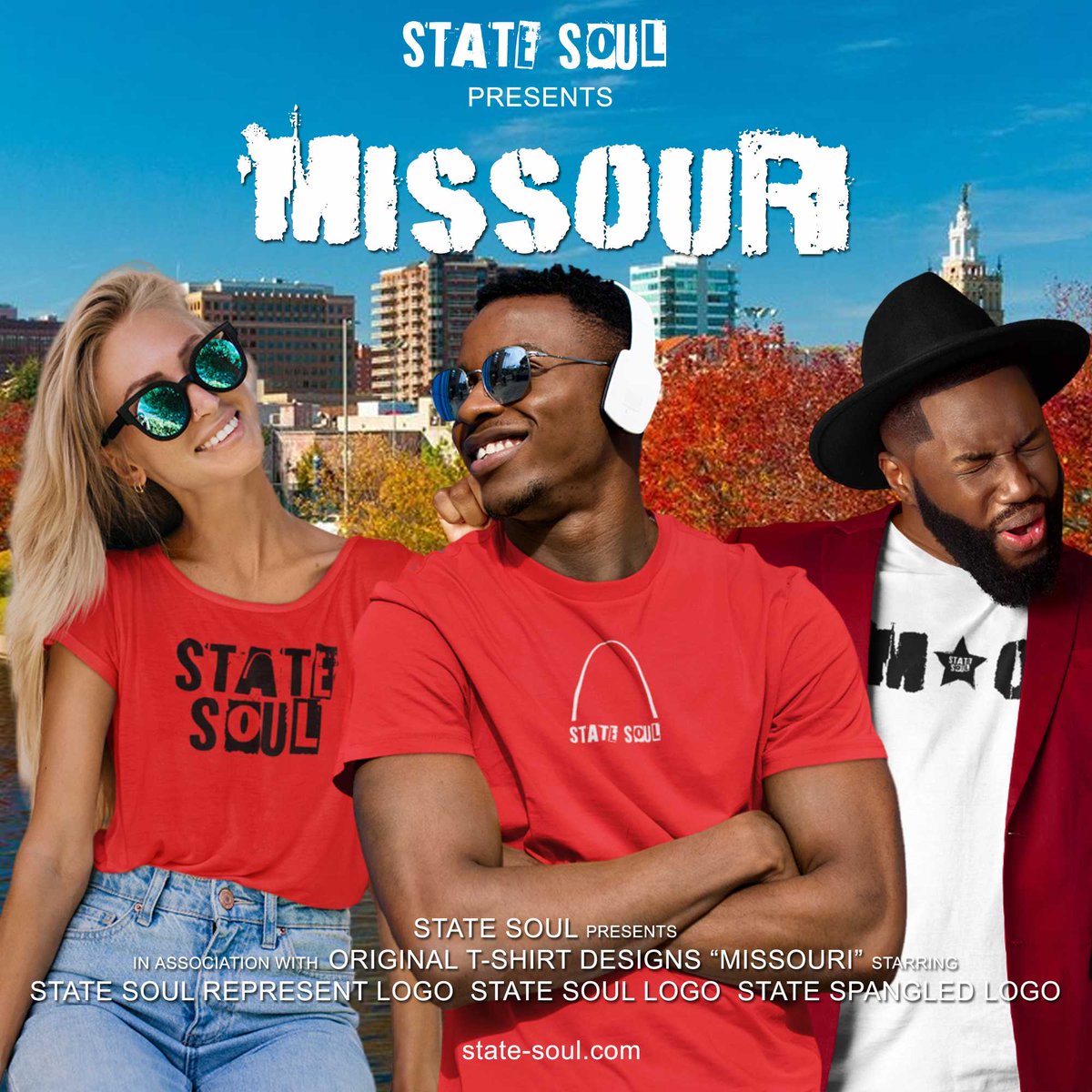 State Soul.... wear everywhere. Worldwide Shipping. state-soul.com
#tshirt #tshirts #tshirtdesign #tshirtshop #tshirtlife #tshirtlovers #tshirtstore #tshirtsale #tshirtdesigner #tshirtstyle #Missouri #missouricity #missourilife #missouricitytx #MissouriState