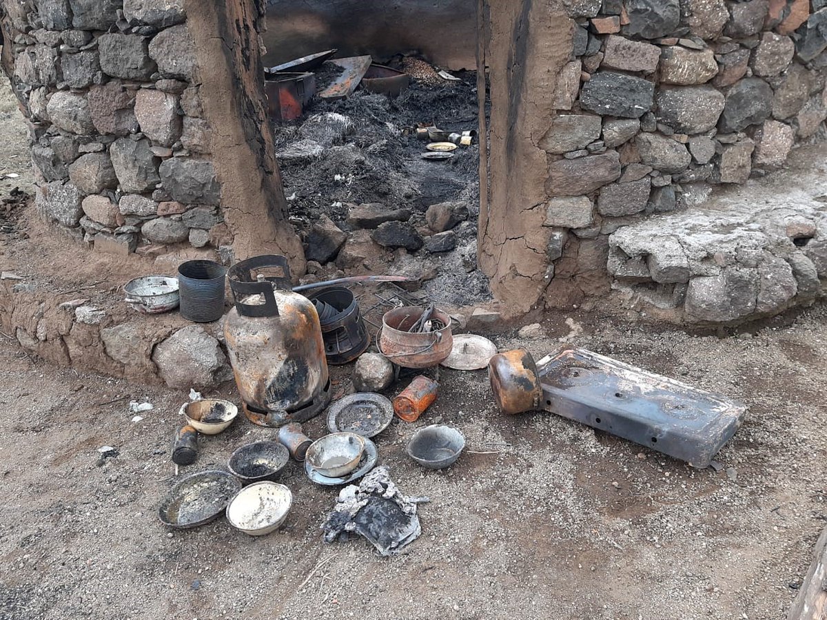 WorldvisionLS's tweet photo. Helping Communities Recover from Disaster | A family home burns down to ashes🔥 in Thaba-Limpe. 

When disaster strikes, we are on the ground together with our partners helping to rebuild lives for children, families &amp; communities. @eu_echo Disaster Risk Reduction | Gift-In-Kind https://t.co/LFkG6Nayag