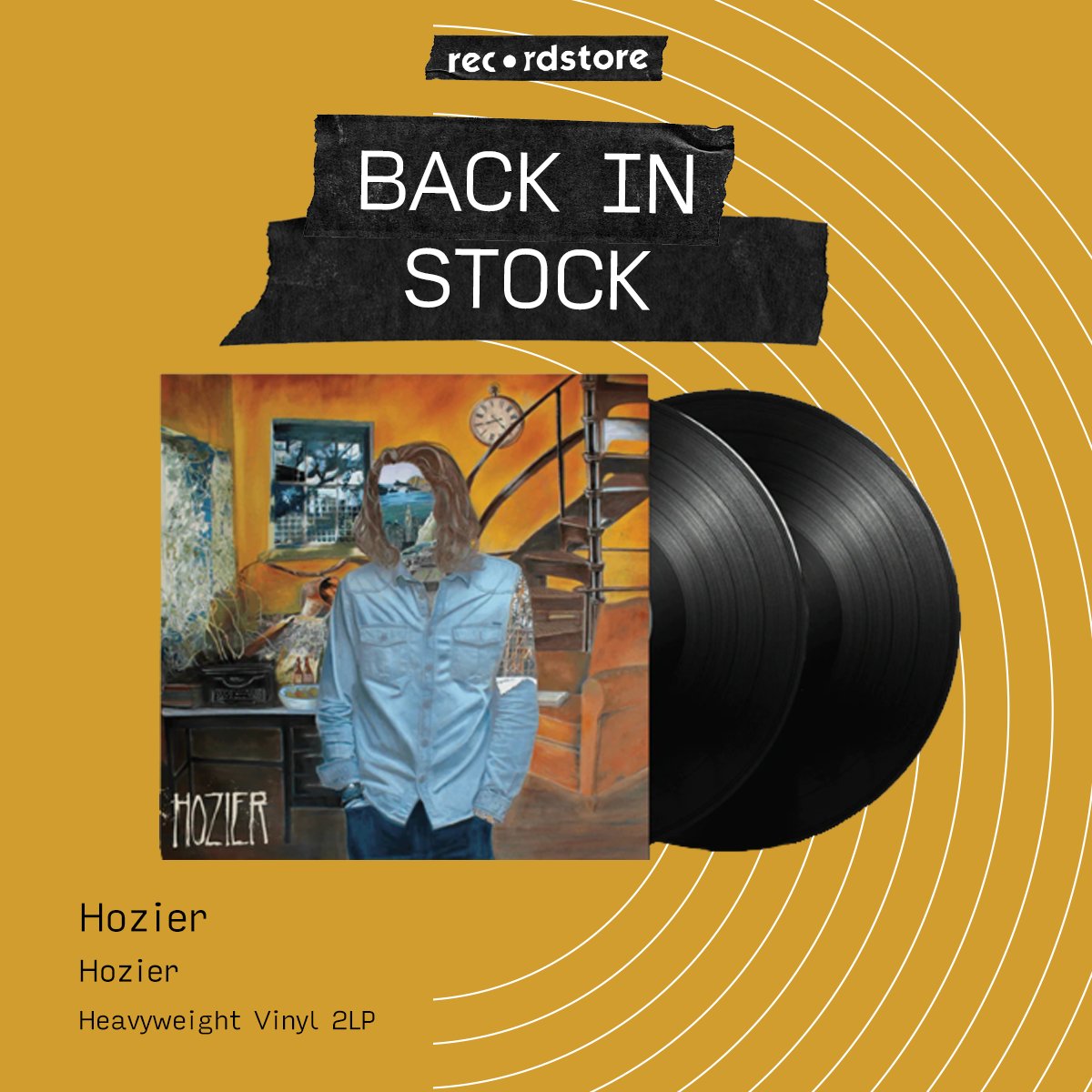 Recordstore.co.uk on Twitter "BACK IN STOCK Hozier Hozier Double