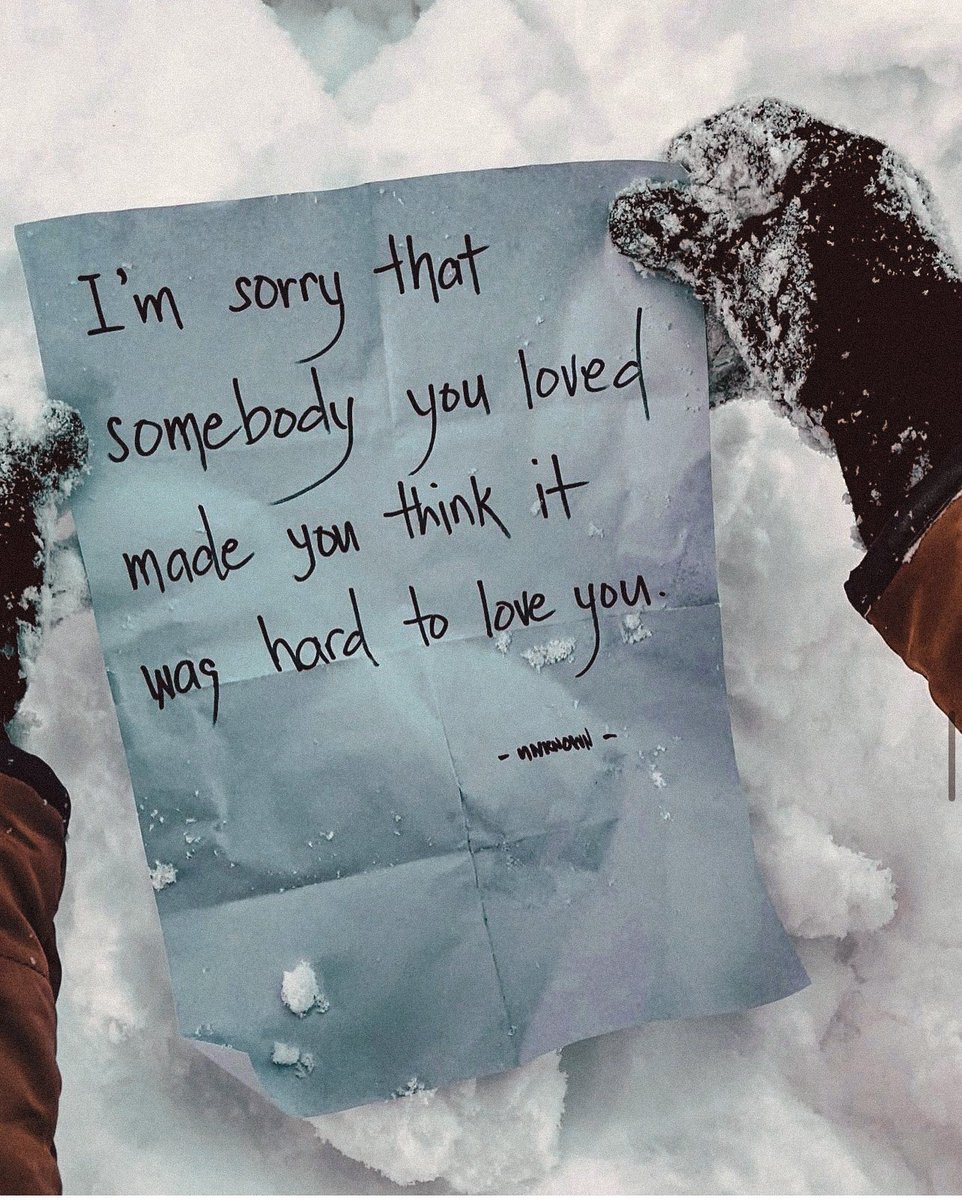 acupof_selflove's tweet photo. “I'm sorry that someone you loved made you think it's hard to love you.”

#quote #love https://t.co/y3PTMTy80W