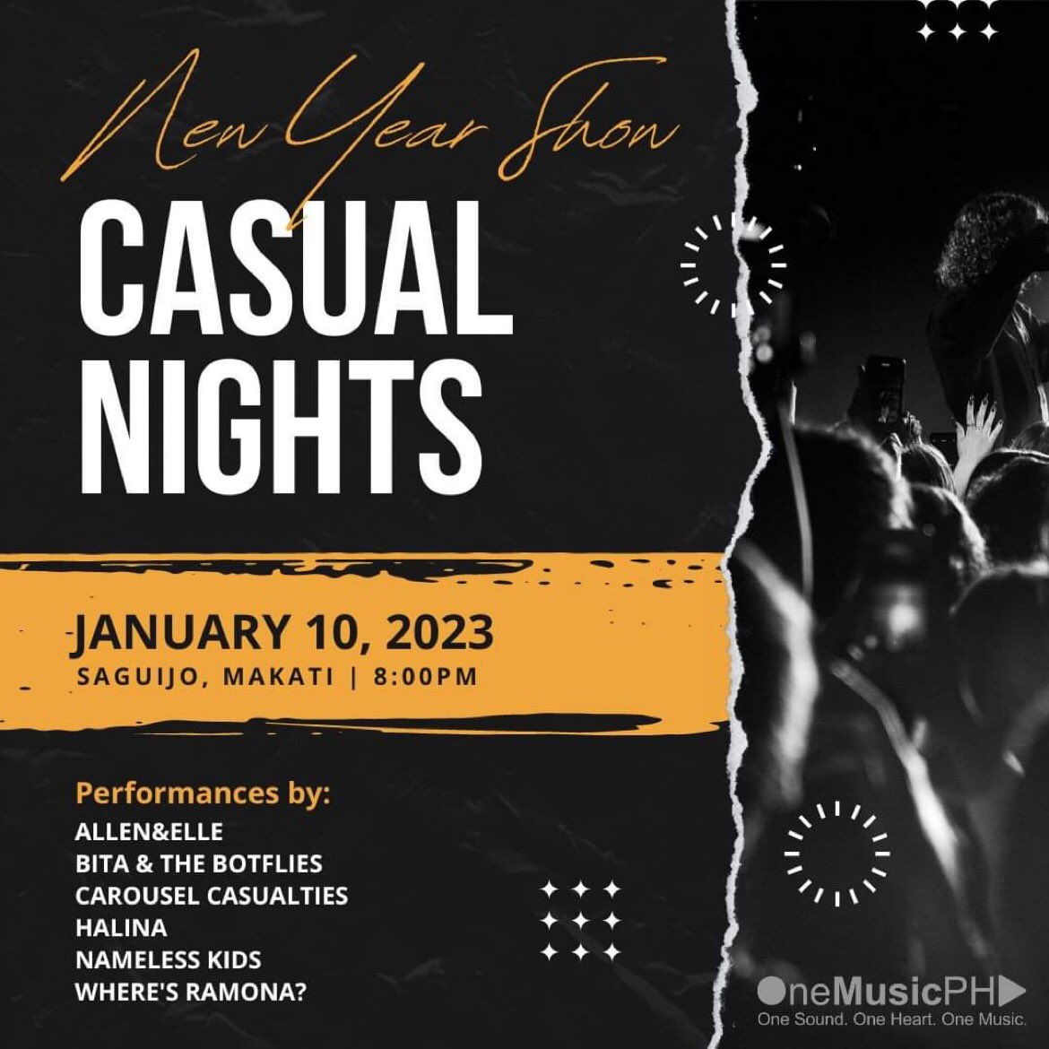 First show of 2023! See you friends! ✨🎠
