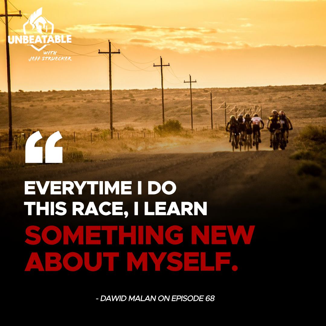 "Every time I do this race, I learn something new about myself." 

Check out more of these interesti...