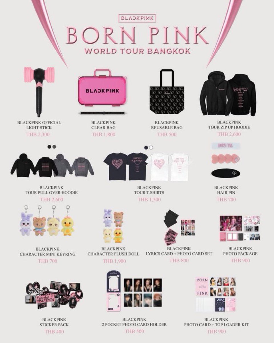 bravebie's tweet photo. รับหิ้วนะค้าบบ สำหรับใครสนใจ 💖
+เพิ่ม 60 บ. ✅🛒 
( สนใจ ADDLINE : bravebie) #BORNPINKBANGKOK https://t.co/ikgEjISVH4