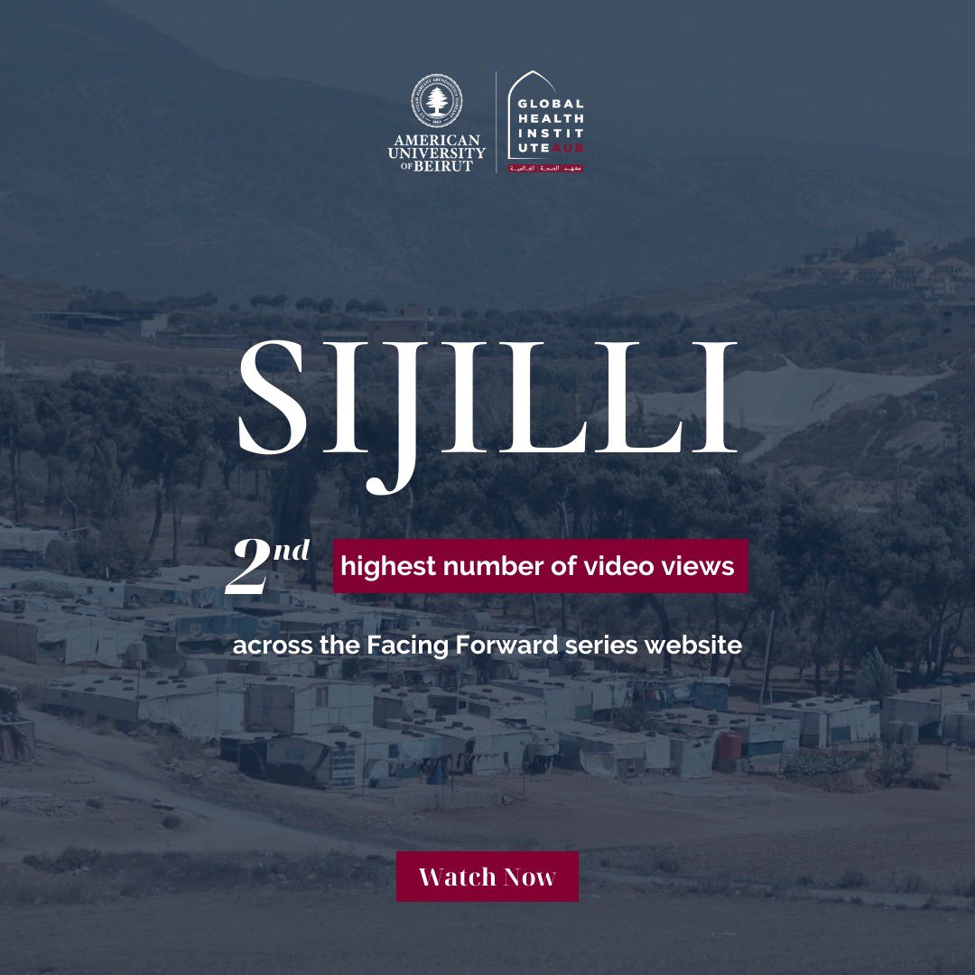 ghiaub's tweet photo. We're proud with the success &amp; reach that Sijilli Film achieved as part of the Facing Forward series, presented by NCD Alliance and produced for them by @BBCStoryWorks for GHI.
Know more about Sijilli by watching the full video:  https://t.co/isImskMlnr

#FacingForward https://t.co/ipR9YRAl1L