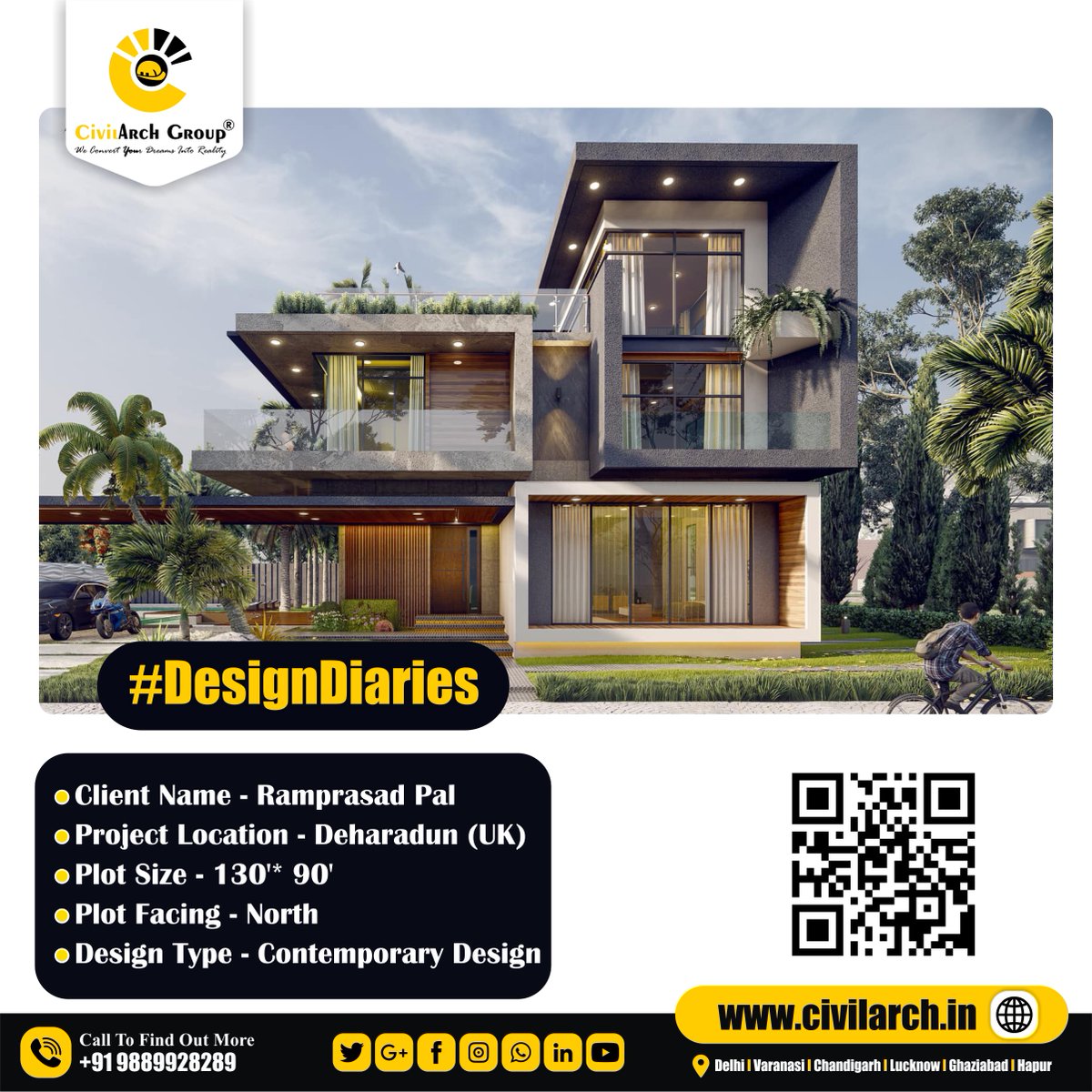 CivilArchgroup's tweet photo. Dream Home Design by CivilArch Group
Client: Mr . Ramprasad Pal
For any inquiry :
📞 +919889928289
✉️ info@civilarch.in
WhatsApp : 919889928289
Visit : https://t.co/Ox1d0dxrEN
#Civilarch #DesignDiaries #architecture #architecturephotography #architecturelovers #archite https://t.co/1GGjlf9MPd
