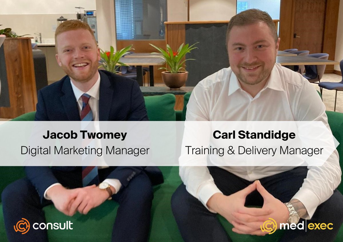 Consult_Search's tweet photo. We begin 2023 welcoming Jacob Twomey, our new Digital Marketing Manager and Carl Standidge, our new Training &amp; Delivery Manager to the ever-growing team! We're thrilled to have them on board as we begin what promises to be another exceptional year!
#2023goals #welcometotheteam https://t.co/dK4lQ2pLyl