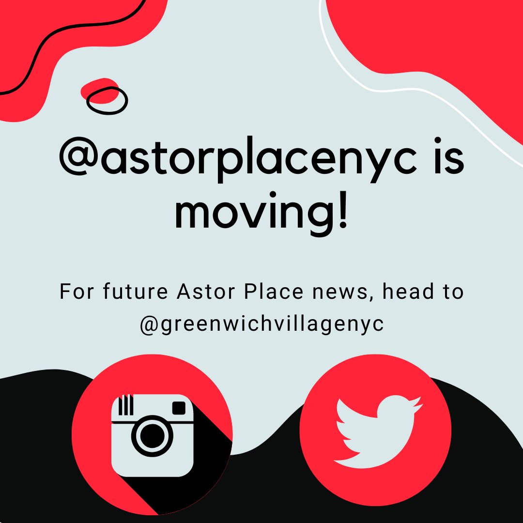 Astor Place NYC tweet media