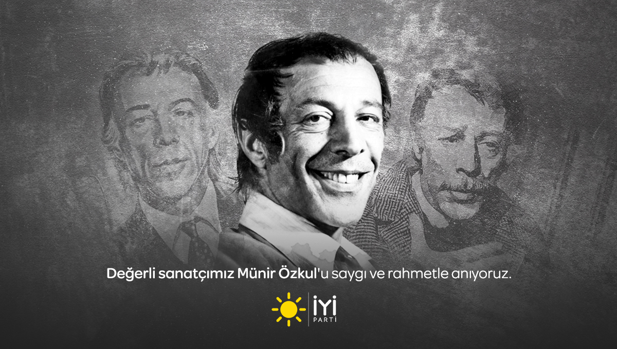 Yediden yetmişe tüm gönüllerde yer eden,

Canlandırdığı nice karakterle Türk sinemasının ve tiyatrosunun unutulmaz sanatçısı #MünirÖzkul’u saygı ve rahmetle anıyoruz.