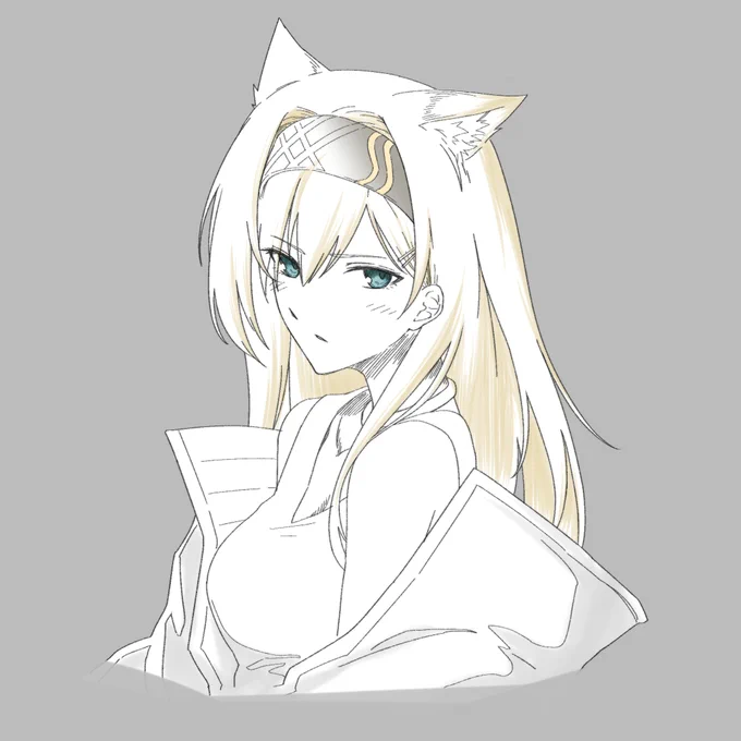 ホルン#アークナイツ版深夜の真剣お絵かき60分一本勝負 #アークナイツ #明日方舟 