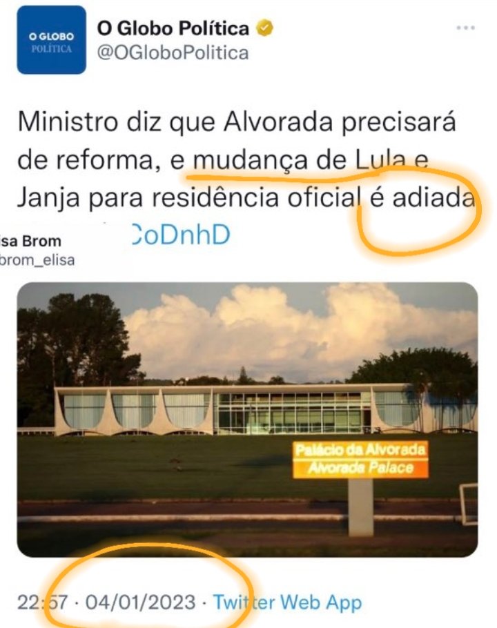 miltonfilhocorr's tweet photo. O Palácio da Alvorada é Patrimônio Tombado pelo Iphan. Não pode sofrer uma "reforma" deliberada. Quem dêem outra desculpa. https://t.co/uLG5ReBwIG