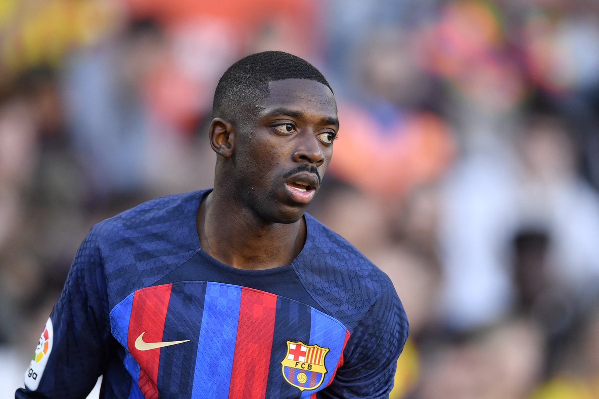 Barcelona president Laporta: “We will discuss Ousmane Dembélé new deal in the next months. He’s excellent”, told <a href="/QueThiJugues/">Què T'hi Jugues</a>. 🚨🔵🔴 #FCB

“PSG links? Dembélé is NOT for sale, it’s not for €70m or any other fee. He’s not for sale”.