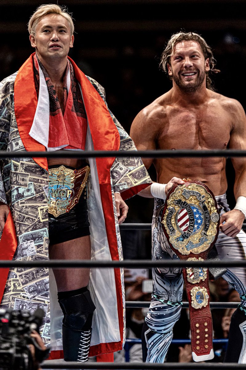 MissJoanTaylor's tweet photo. Kenny Omega is Okada’s tag team partner at NJPW New Year Dash today ! 🖤 https://t.co/dx4cxErbh5