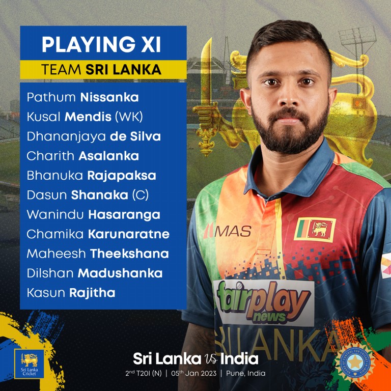 Sri Lanka Cricket 🇱🇰 on X: Sri Lanka are unchanged. Two changes for  India, Rahul Tripathi makes his debut, Arshdeep IN for Harshal Patel.  #INDvSL  / X