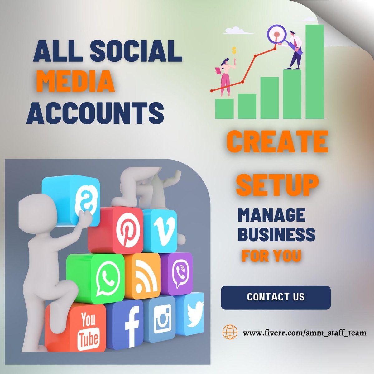 Hi,
If you need any social media accounts
Please contact Us: fiverr.com/share/7qrQVb
#socialmediaaccounts #socialmedia #socialmediamarketing #digitalmarketing #twitter #socialmediamanager #instagram #facebook #socialmediamanagement #pinterest #youtubechannel #spotifypremiumph