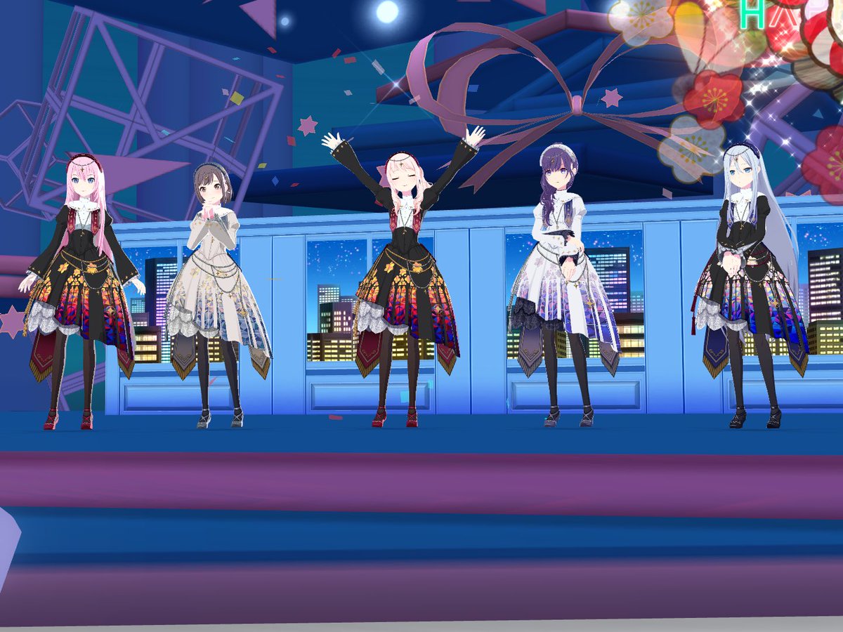＃プロセカ　の【25時、ナイトコードで】
のバーチャルライブに参加してきました！
みんなとってもかわいかった❤︎