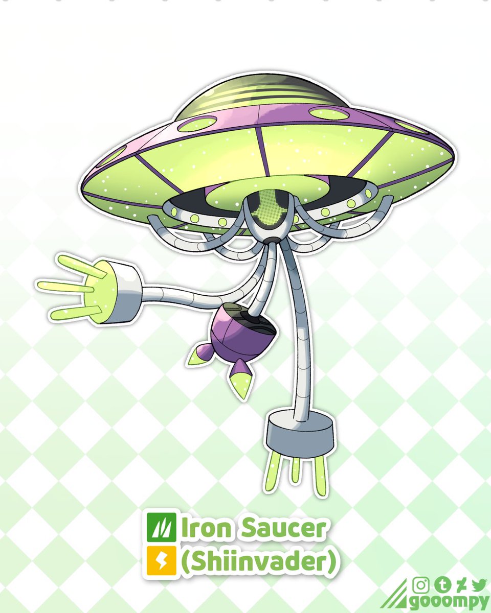 「based on an alien UFO of course! 」|gooompy artのイラスト