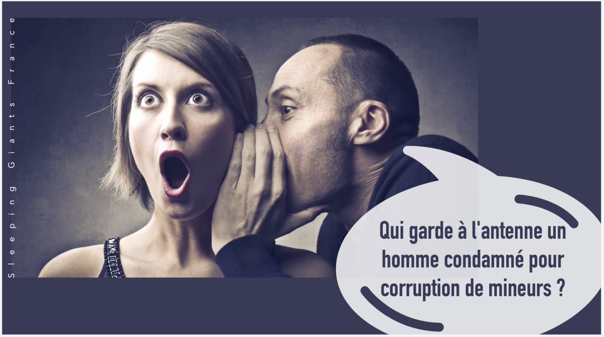 🚨 Quel média conserverait à l'antenne un animateur traduit en justice pour des propositions sexuelles qu'il aurait faites à des mineurs, et cela même après sa condamnation en 1ère instance pour #CorruptionDeMineurs avec obligation de soins ?
La réponse : #CNews ! 🏆
1/6
