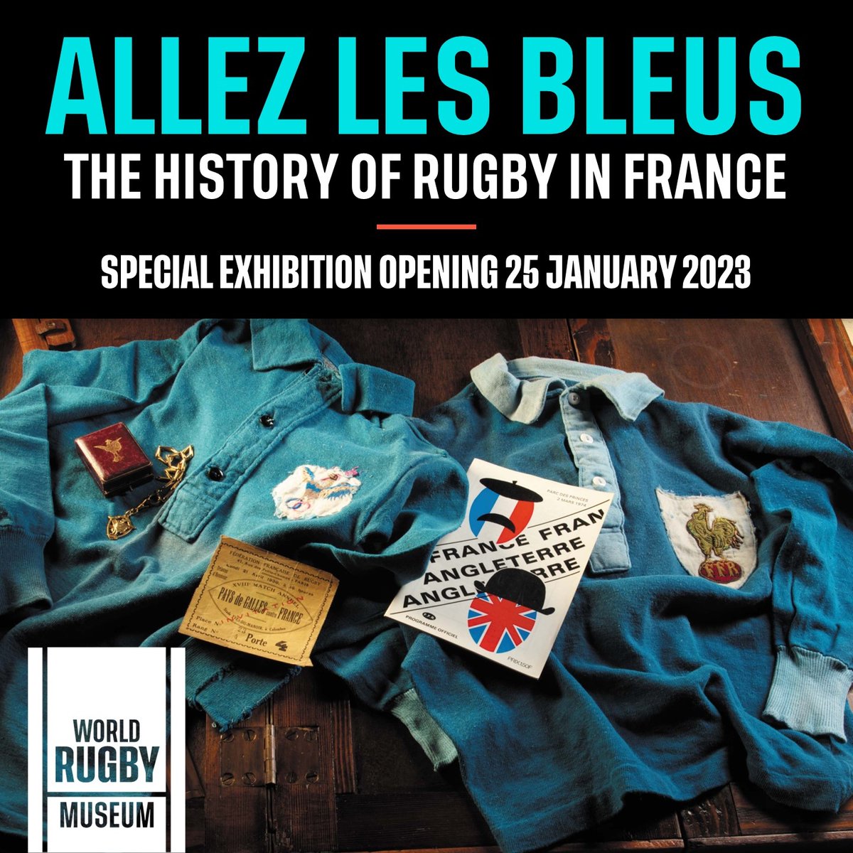 World Rugby Museum on Twitter "𝘼𝙡𝙡𝙚𝙯 𝙇𝙚𝙨 𝘽𝙡𝙚𝙪𝙨 𝙏𝙝𝙚 𝙃𝙞𝙨𝙩𝙤𝙧𝙮 𝙤𝙛 𝙍𝙪𝙜𝙗𝙮