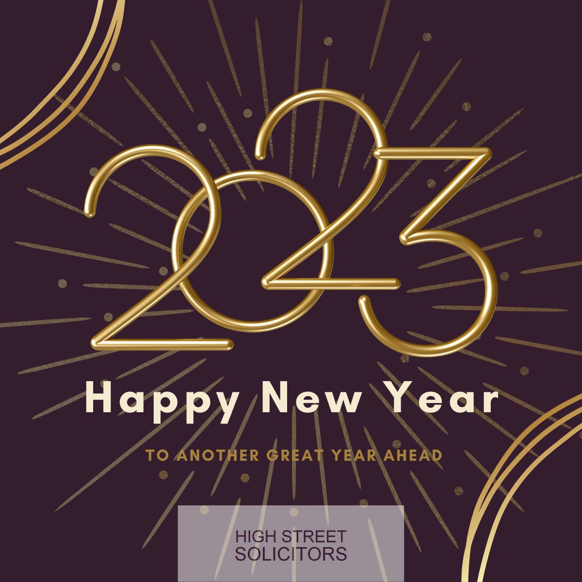 highstreetsoli1's tweet photo. We would like to wish you all a happy new year! https://t.co/S7Nht0FM7F