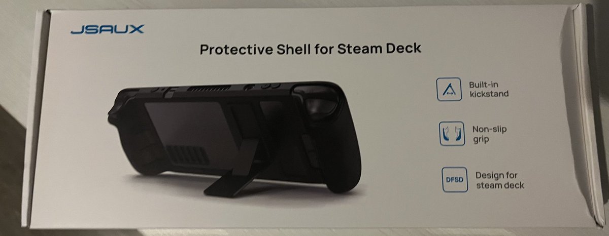 cual_me's tweet photo. Muchas gracias a @jsauxofficial por el regalo de la nueva funda. Sin duda es la mejor pagina de accesorios para Steam Deck! https://t.co/HIEoLfBpyq