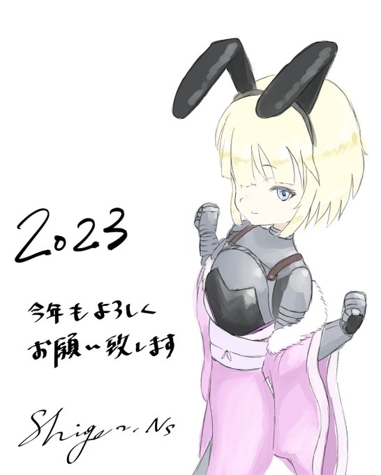 多重衝突事故みたいなお年賀です。今年も好きなことやって生きていくぜ! 