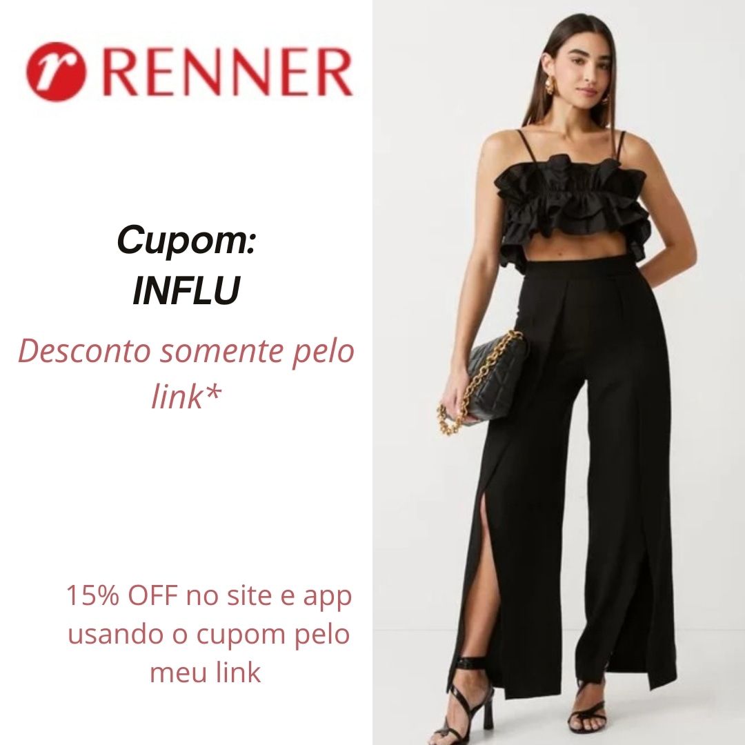 Cupom Renner com 12% de desconto  SEM MÍNIMO 🥳⤵️

💛 12% off no site 
💛válido pelo link, usando o voucher/cupom: INFLU

Link: oferta.vc/v2/348d9b77ec0

Fgts | pedrinho | eric | desconto |  2023 | the OA | vendi | wandinha | shopee | disney | dia 5 | Shein | amazon