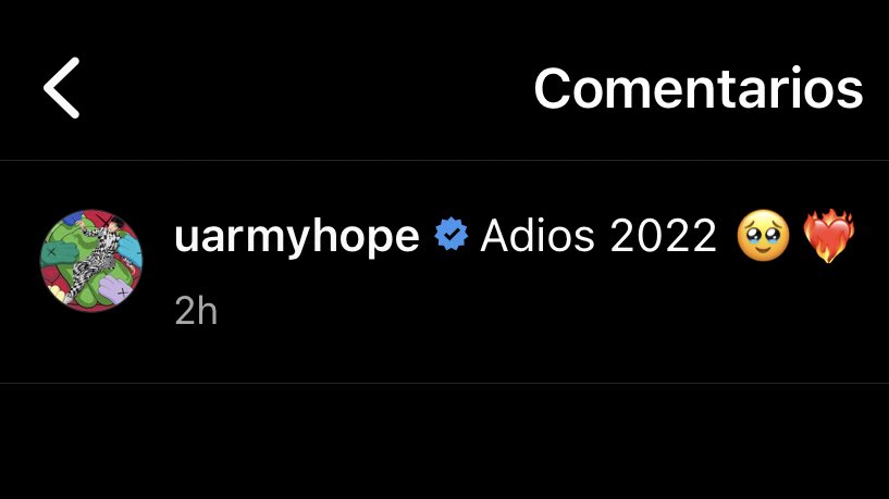 btsaresevennn's tweet photo. HOBI ESCRIBIENDO EN ESPAÑOL “ADIÓS 2022” LLORÉ😭😭😭 https://t.co/PFWvTVJyGW