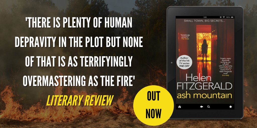 OrendaBooks's tweet photo. #USA🇺🇸#Canada🇨🇦

#ebook PUBLICATION DAY for @FitzHelen's IMMENSELY heartbreaking, nail-biting disaster-noir thriller #AshMountain!

Single-mother Fran returns to her sleepy hometown to care for her dying father when a devastating bush fire breaks out…

🔥https://t.co/y5kGXIhD8R https://t.co/dKXfAY1cpY
