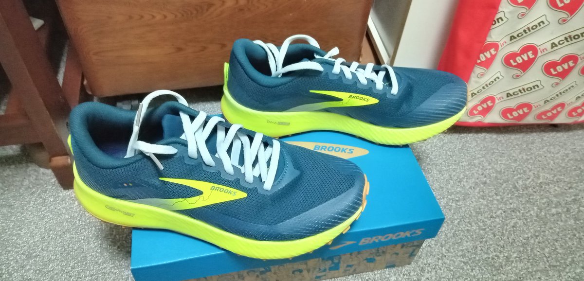 mei6413's tweet image. トレイルシューズ　#CATAMOUNT　を初めて履いて帰宅ラン。クッションも良く反発もありスピードも出てよかった。
今まで履いた靴で一番よかった。