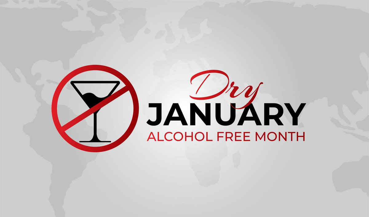 Dentrain's tweet photo. As we start 2023, consider participating in #Dryjanuary 🥂🚫

This month-long campaign is an international call to take a step back and examine our relationship with alcohol🍷🚫

For more information on Dry January click the link below: 
https://t.co/kSzP8tEyHr https://t.co/ur8JHTV02t