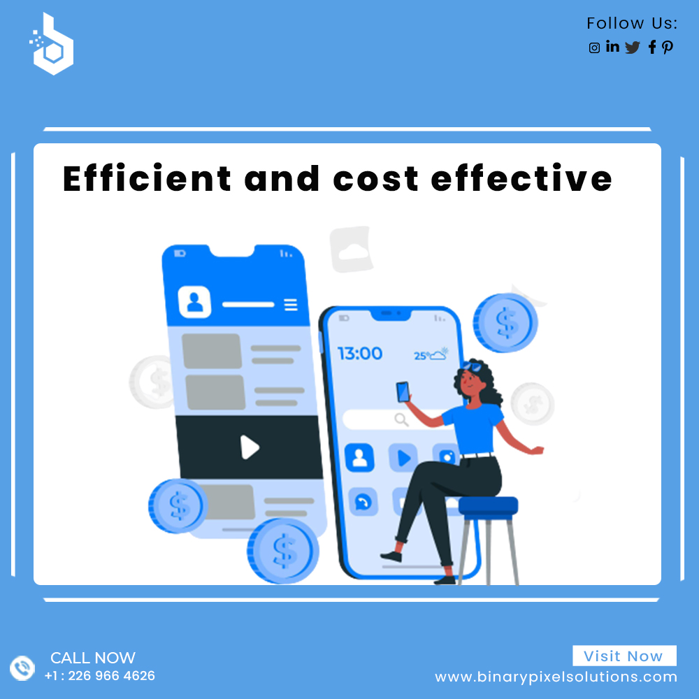 binarypixel_'s tweet image. Benefits of &quot;Hybrid App Development&quot; for your business -
Boost🚀 the efficiency of your business and maximize its potential with BinaryPixel hybrid app development solutions. 
We help you reach your target 📍 audience at the right time and on budget. 

#hybridappdevelopment