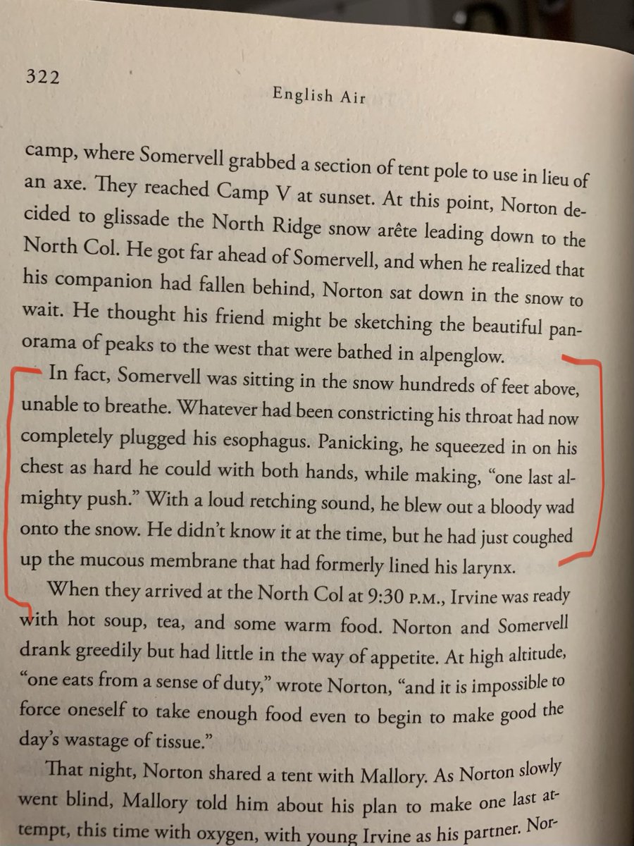 twentytil9's tweet photo. Filing this anecdote away under “more gross shit about climbing Mount Everest.” https://t.co/KGerVc1IvT