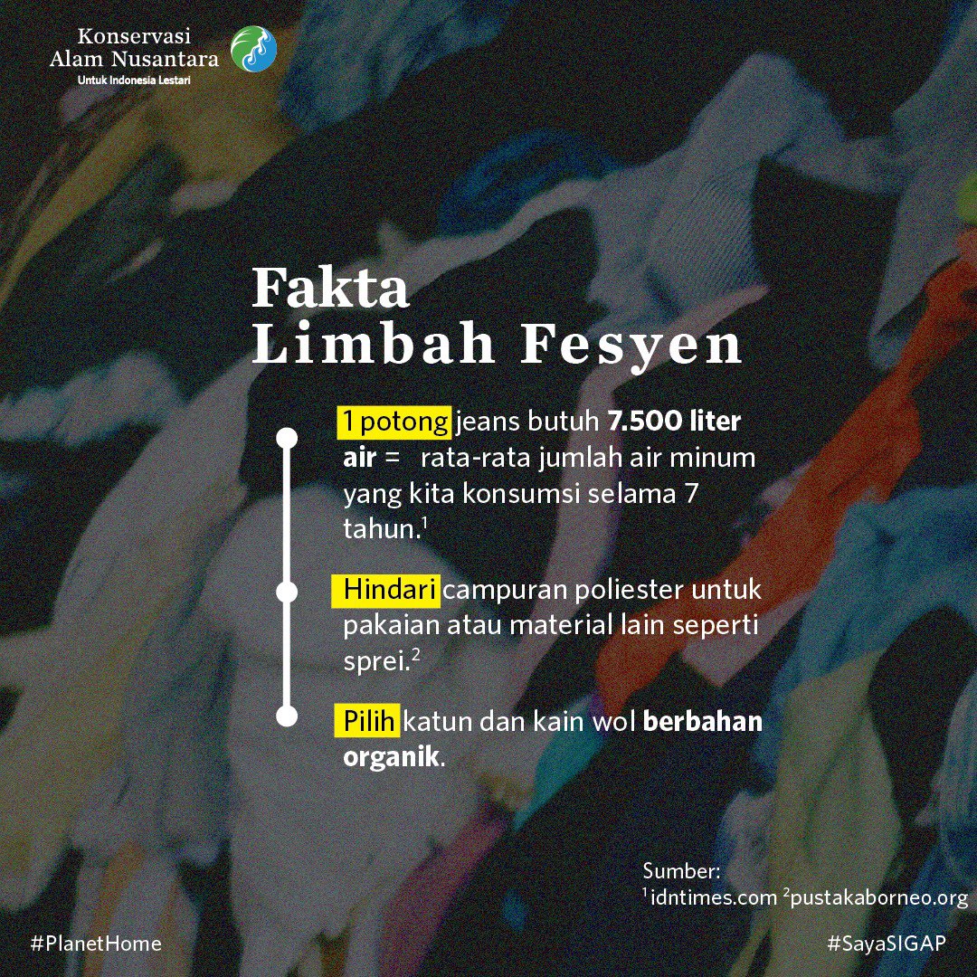 ykan_id's tweet photo. Mengawali tahun baru, simak dulu yuk, fakta tentang sampah di sekitar kita.
Ada yang masih jadi kebiasaan kamu?
Atau kamu juga punya tips mengurangi sampah harianmu? Bagikan di kolom komentar, ya!
#PlanetHome
#SayaSIGAP
#JejakBumi
#YKAN https://t.co/KqkufC2SaN