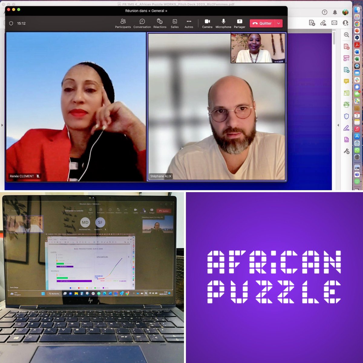 Calling all investors! As a Woman, Co founder <a href="/african_puzzle/">African Puzzle - the app</a> in the tech industry, I am actively seeking support and investment for my start-up that empowers micro entrepreneurs excluded from digital. Let's work together to build a more inclusive and innovative future! 🌍👌🏾📱✅