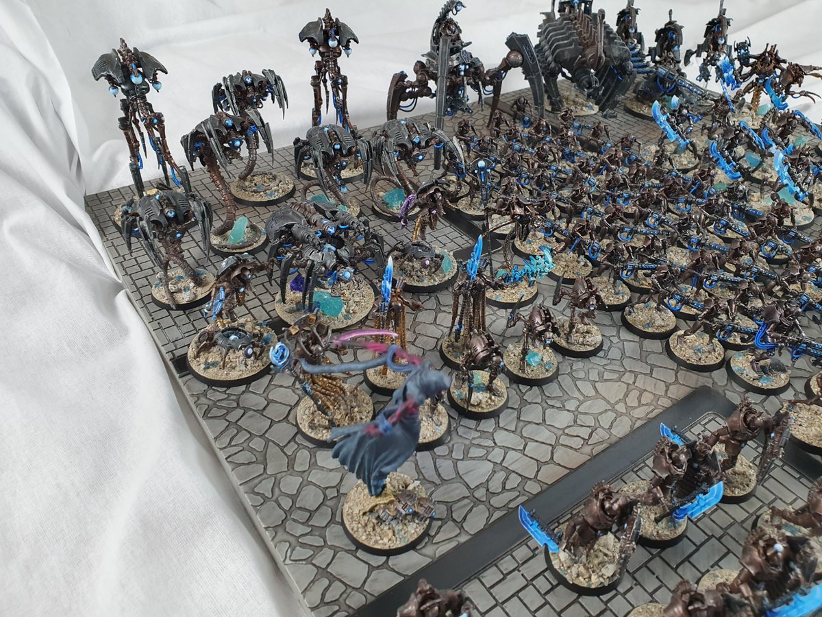Bram_Paints's tweet photo. @WarComTeam At last count, somewhere a little over 4000 points - the majority of which got painted up last year :) https://t.co/TfgmxbBKsM