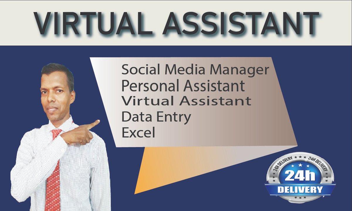binsultan952's tweet photo. I will do virtual assistant, data entry and personal assistant work for you 
#data #dataentry #virtualassistant #Copypaste #Excel #personalassistant #M3GAN #EvilDeadRise #PiNetwotk #BBL12 #cryptomarket #TheApprentice 
See more: https://t.co/cHI5LjkZX9 https://t.co/BW0Vhxrtax