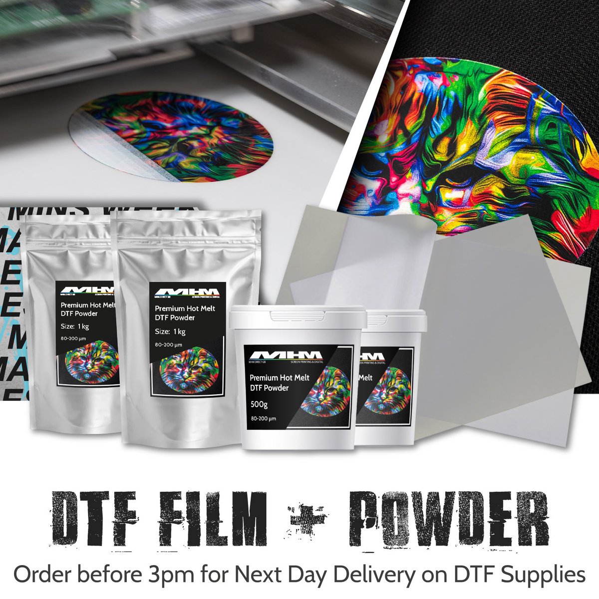 Print DTF on your Brother GTX. Have the best of both worlds. Did you know all GTX Printers can do both with the click of a mouse, no additional inks or equipment required. mhmdirect.co.uk
☎️ 0115 944 2285 #dtf #gtx #dtg <a href="/PrintwearP/">Printwear&Promotion</a> <a href="/ImagesMagUK/">Images Magazine</a> #fashion