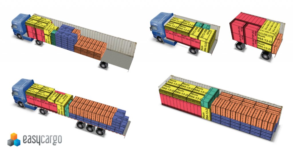 Conozca cómo trabaja el software <a href="/easycargo3d/">EasyCargo - Load efficiently</a>, una aplicación que digitaliza óptimamente los procesos de cubicación de cargas en un par de segundos. Descúbralo en bit.ly/3QfFdHm