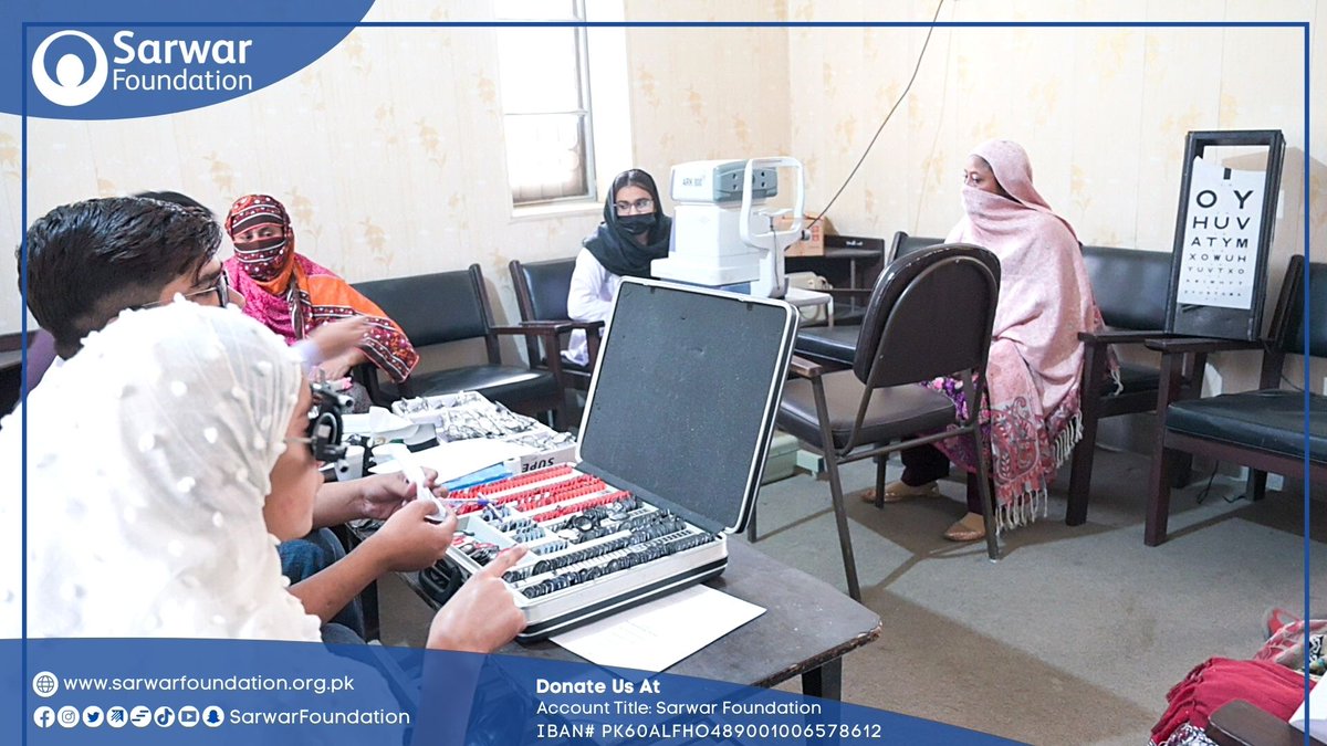 FREE MEDICAL CAMP ORGANISED BY #SARWARFOUNDATION AT MIRAJ KHALID SARWAR FOUNDATION EDUCATIONAL COMPLEX, BARKI ROAD, #LAHORE
#EyeCamp
Donate: sarwarfoundation.org.pk