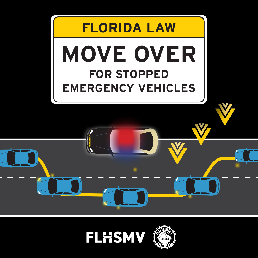 Ocala Police on Twitter "⚠️Remember to MoveOver for emergency🚓🚒🚑 and