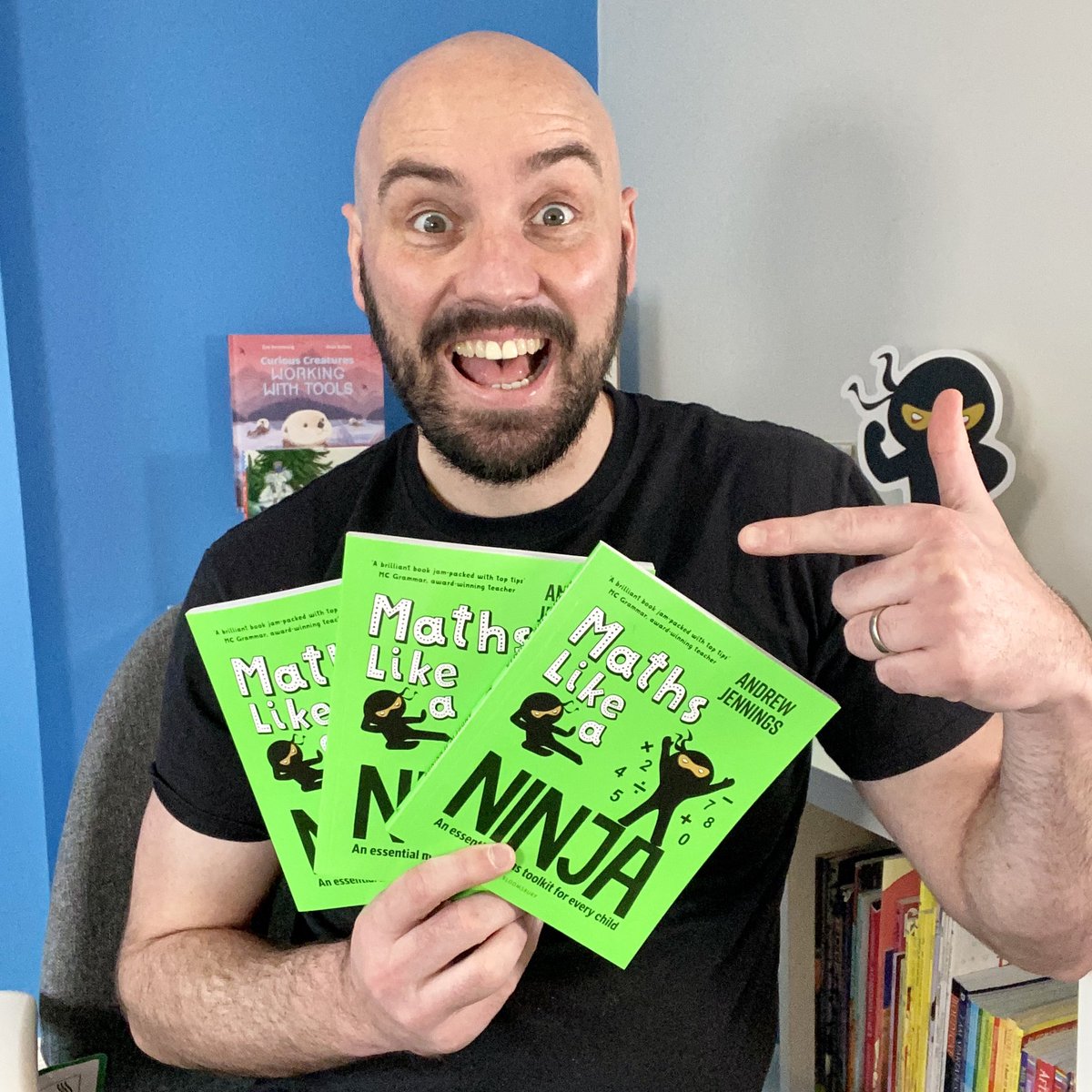 📗💚 Maths Like a Ninja 🥷 Published 🔥
Another proud day today! A #1 best-seller already. But even better, I know this book will help thousands of families and schools so much in the coming years! #proud #education

Cont. in comments 👇🏽