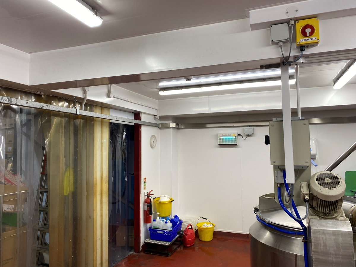 One previous job for our friends at <a href="/mrsdarlingtons/">Mrs Darlington's</a> was installation of PVC ceiling boards, plus 2.5mm &amp; 6mm thick PVC cladding panels to walls, beams &amp; bulkheads. 35mm thick PVC panels in areas formed new walls &amp; we also fitted new PVC strip curtains.