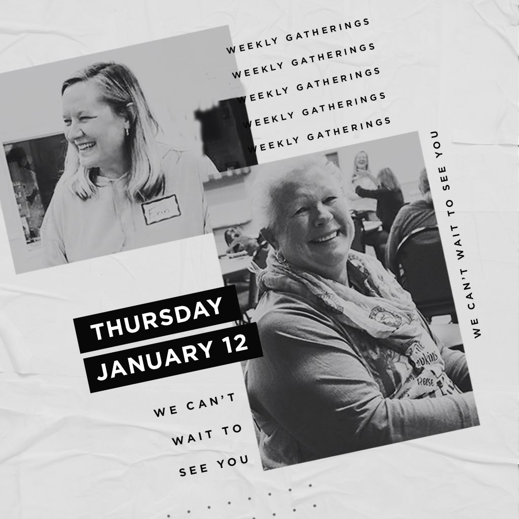 Ladies, we are one week away from the first Thursday Gathering of 2023. Next week we will be focusing on Joshua 1:11 and preparing to possess all that God has for us this year. Invite your friends and join us at the 9:30 AM or 6:30 PM. #touchinghearts #womensministry