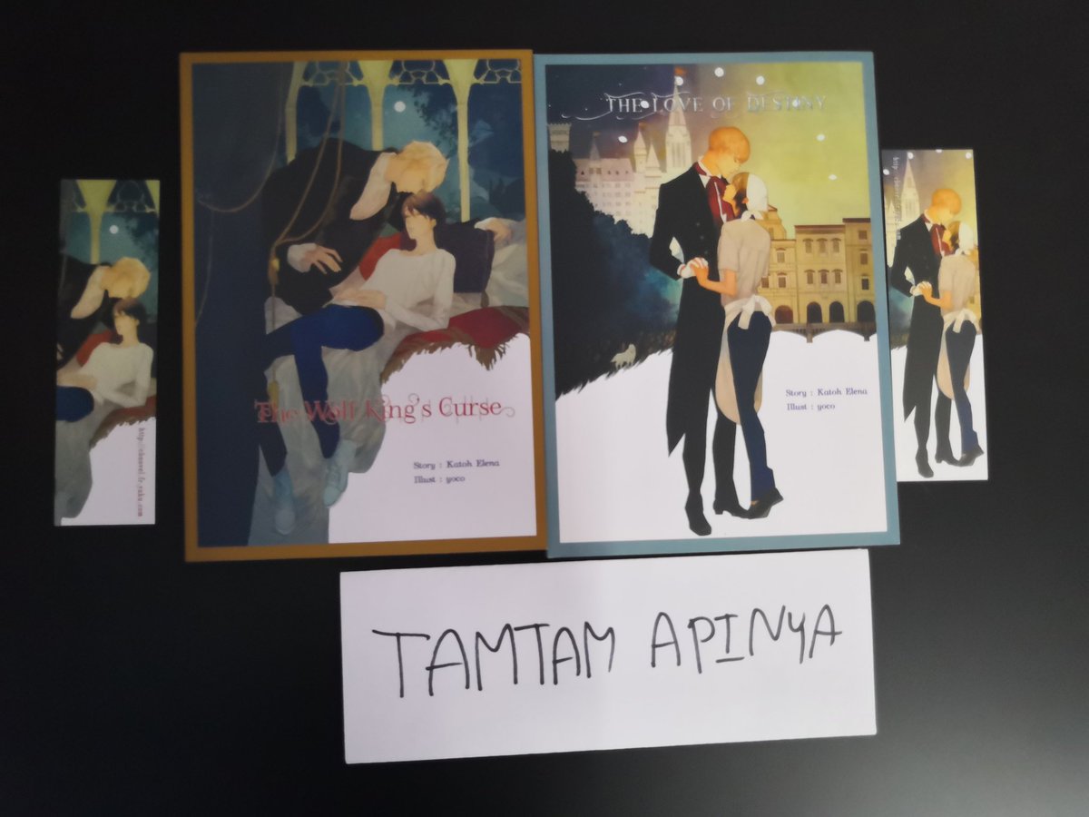 TammeeTam's tweet photo. เซต The wolf king's love + The love of destiny แปลญี่ปุ่น 650 รวมส่ง
#นิยายวายมือสอง #นิยายวาย #นิยายวายแนะนํา #นิยายวายแปลญี่ปุ่น https://t.co/sU60SRhSRo