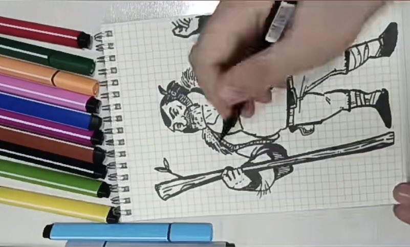 练习过程视频
#painting #paint #drawing #draw #illustrations #handpainted