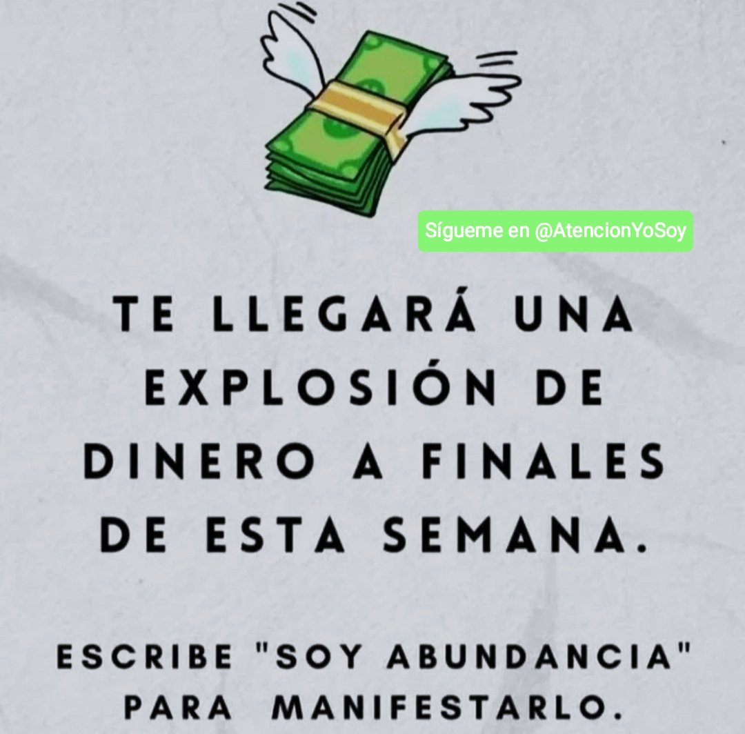 🙏✨💫🌞Tip Abundancia🌞💫✨🙏

DECRETA: SOY ABUNDANCIA

🌟Regálame un Hola si me lees🌟