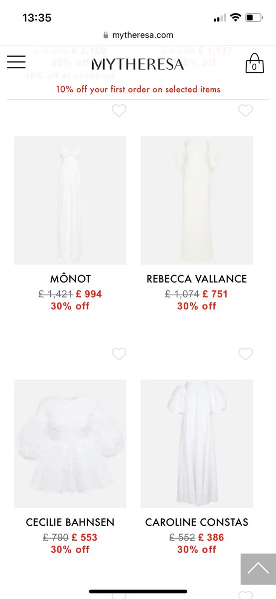 Stop putting white dresses on white backgrounds, I don’t want an eye test 😩