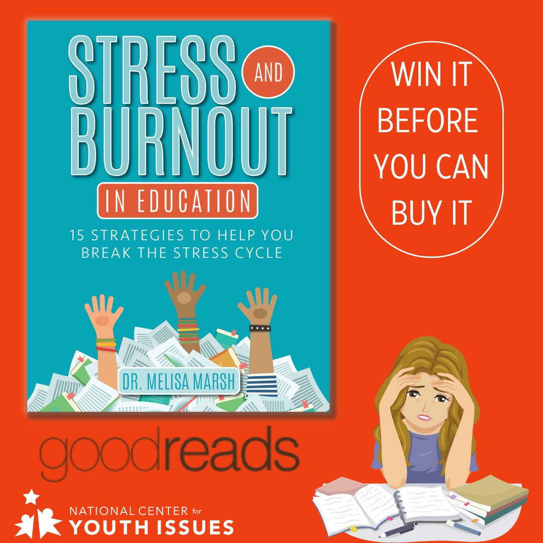 NCYI's tweet photo. You'll be hearing about a new workbook we're releasing soon and you can win it before buying. 

Hop over to https://t.co/3qzrbnC2z9 and enter to win a copy of the new release on Stress and Burnout from Dr. Melisa Marsh.
#stressandburnout #stressandburnoutcoaching https://t.co/J39K1lhX9z