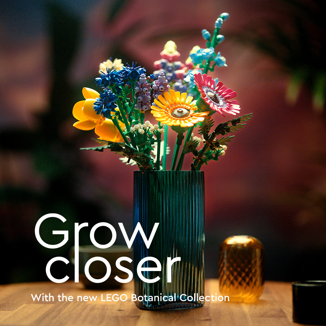 Lego botanical collection 2023: Flower bouquet centrepiece